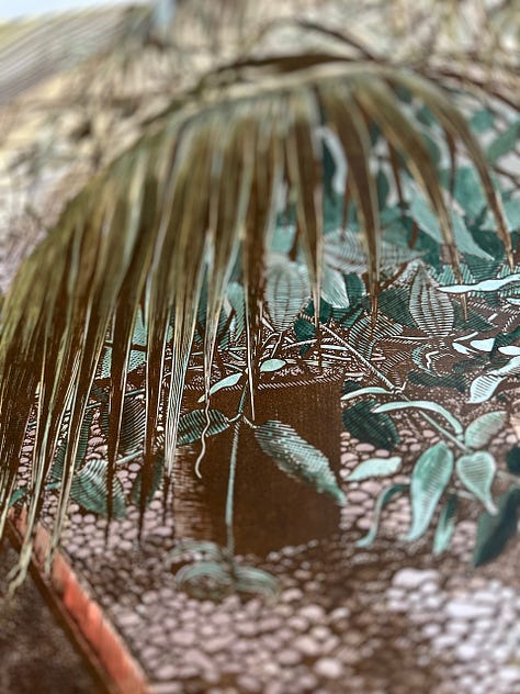 Details of 'Green House' Coloured