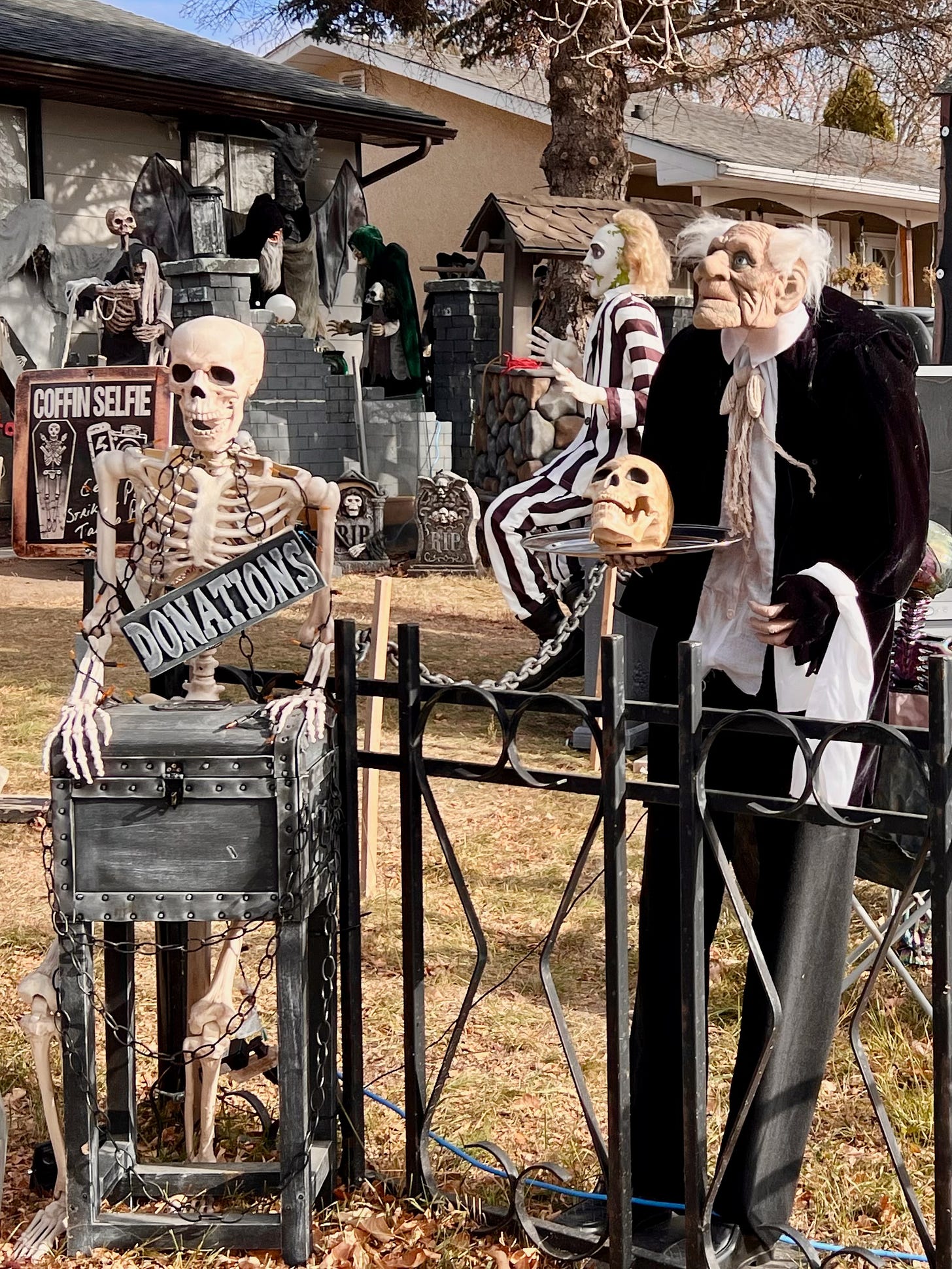 Donations, anyone? (Photo by Marie Powell)