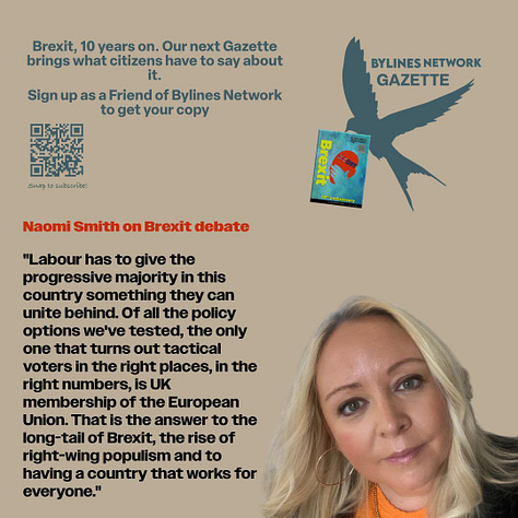 Three quotes from those featured in interviews in the next Bylines Network Gazette