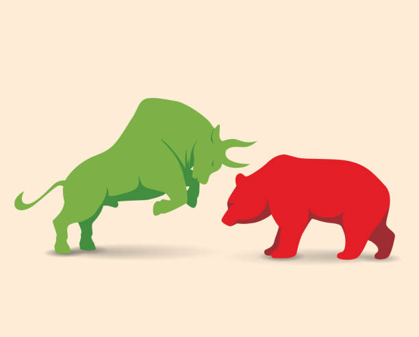 Bull Bear Stock Illustrations, Royalty-Free Vector Graphics & Clip Art -  iStock | Bull bear mask, Bull bear market, Stock market bull bear