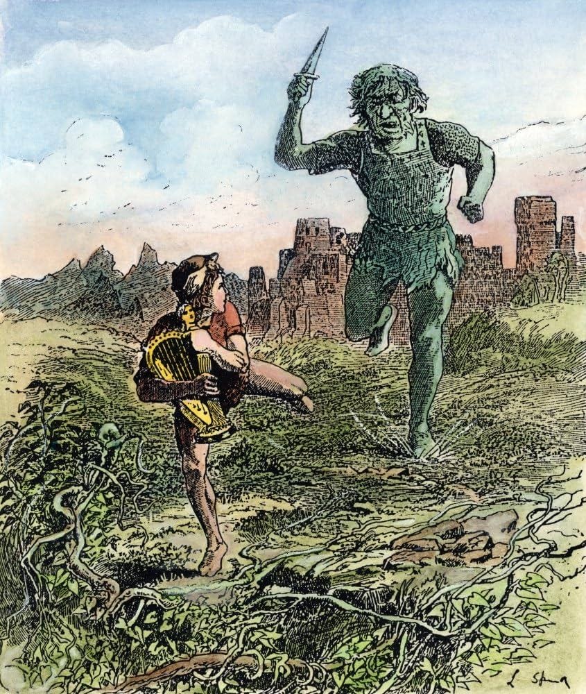 Amazon.com: Jack And The Beanstalk Njack Fleeing With The Magic Harp From The Giant Illustration 1890 By Lancelot Speed For The Traditional English Fairy Tale Poster Print by (18 x 24): Posters Amazon.com: Jack And The Beanstalk Njack Fleeing With The Magic Harp From The Giant Illustration 1890 By Lancelot Speed For The Traditional English Fairy Tale Poster Print by (18 x 24): Posters