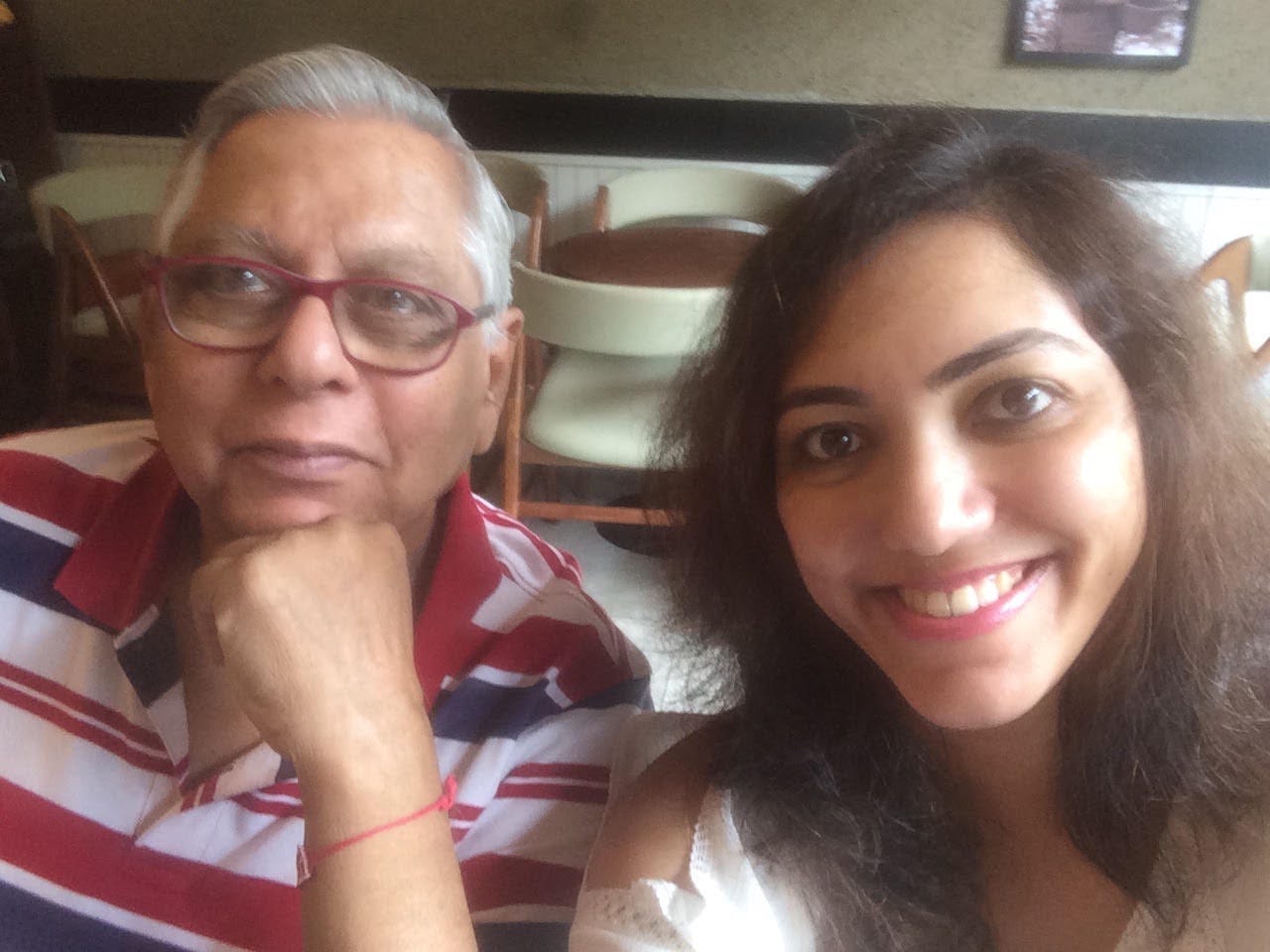 gargi mehra and father gargi mehra and father
