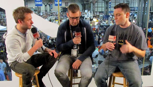 Scott Snyder with Jeff Lemire