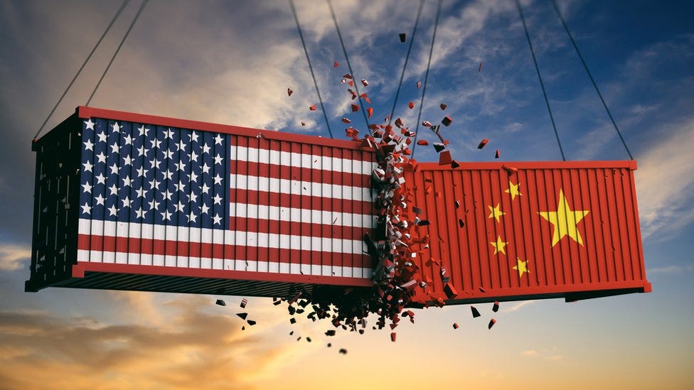 Guerra comercial entre Estados Unidos y China: cómo recrudecieron su  conflicto con un aumento recíproco de aranceles (y cómo esto desplomó los  mercados) - BBC News Mundo