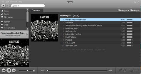 Glasvegas en Spotify