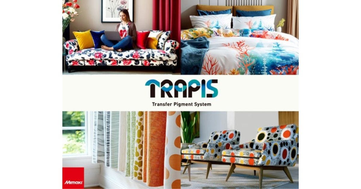 Mimaki TRAPIS brings two-step textile printing to Texworld