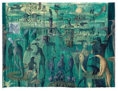 BILL HAMMOND Zoomorphic Lounge III - 2 BILL HAMMOND Zoomorphic Lounge III - 2
