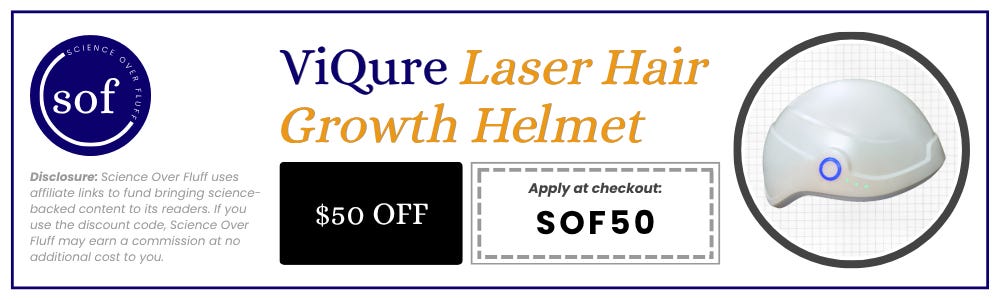 ViQure Laser Hair Growth Helmet Discount Code