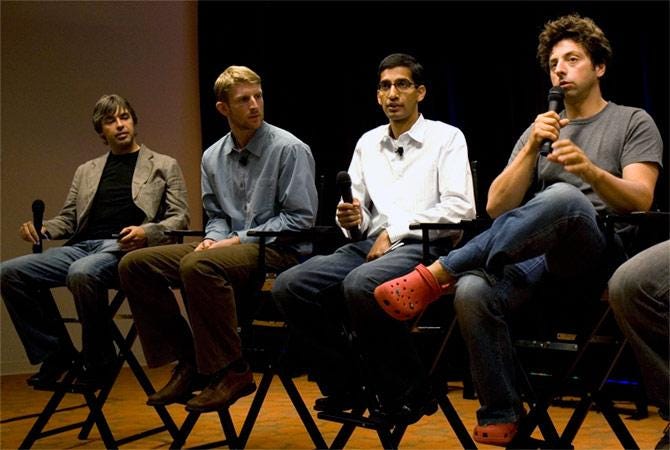 Amazing rise of Sundar Pichai as Google's top boss - Rediff.com