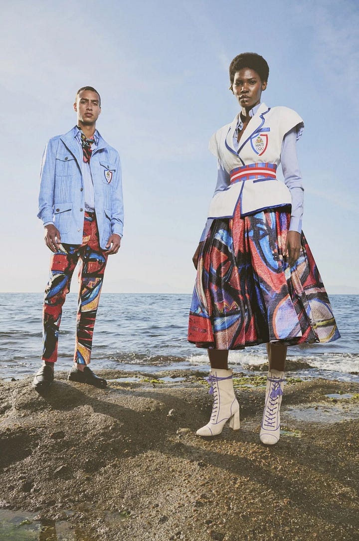 Opening Ceremony Uniform by Stella Jean