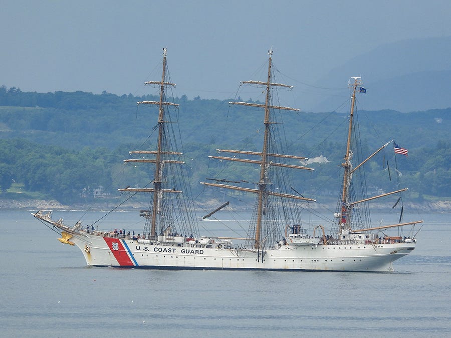 The United States Coast Guard Barque “Eagle” The United States Coast Guard Barque “Eagle”
