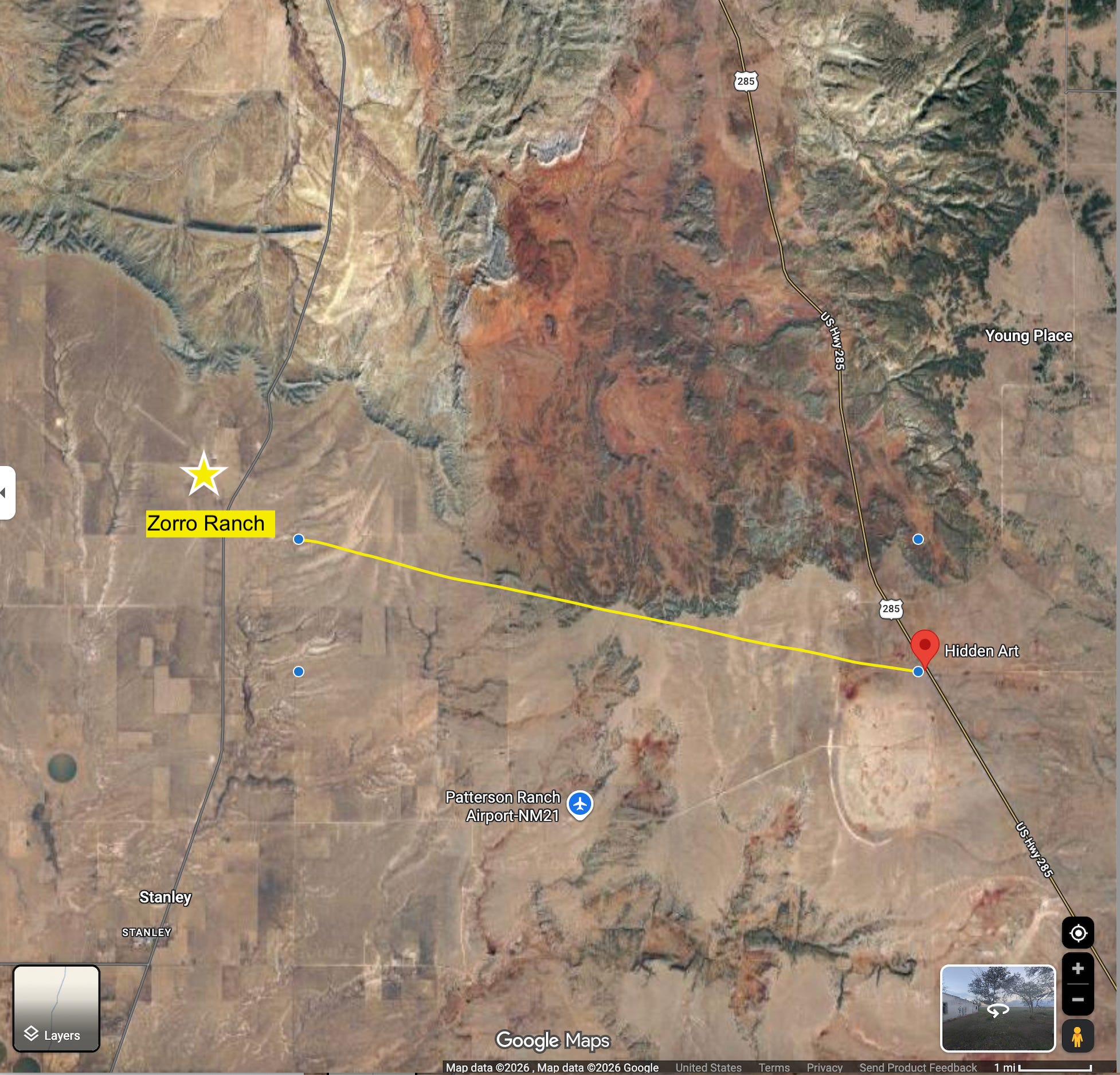 Hidden Art: Five Miles from Zorro Ranch, Someone Left a Message in