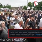 Footage of Anti Illegal Immigrant Protests is Now Being BLOCKED in the UK