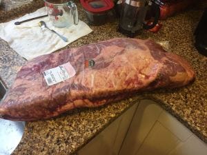 16 lb packer brisket