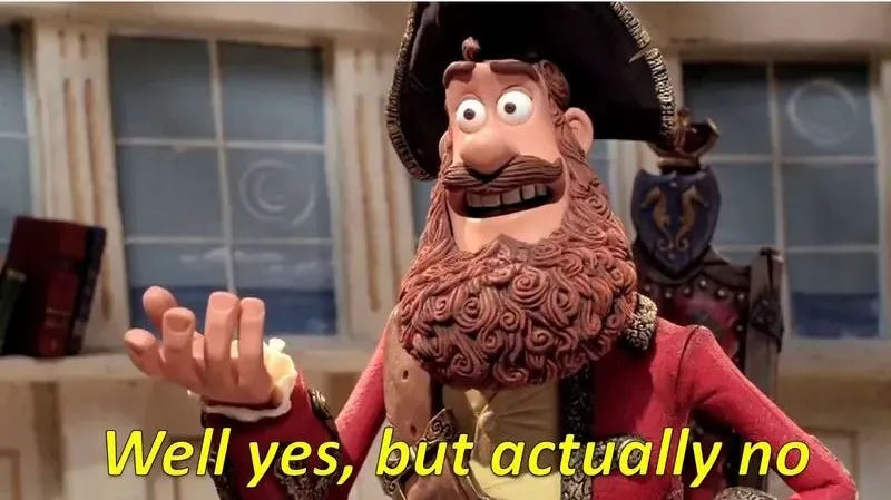 Well Yes, But Actually No Meme Template — Kapwing