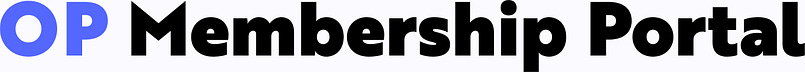 OP Membership Portal