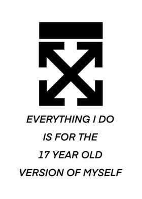 Virgil Abloh Quotes' Poster by Karin Studio | Displate