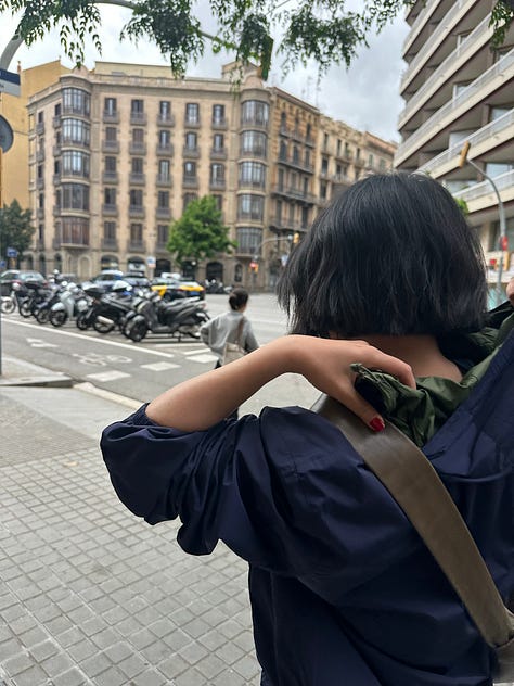 walking in Barcelona made me feel like I was in Saigon/Ho Chi Minh City, Vietnam