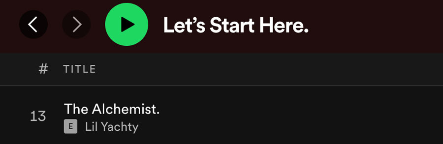 Let's Start Here by Lil Yachty