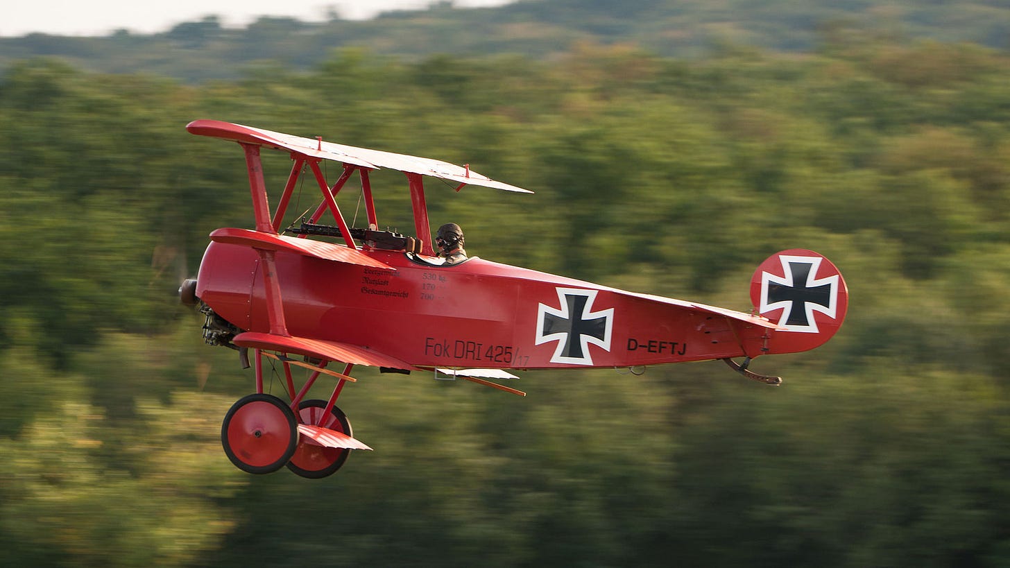 The Sky-Bound Story of Manfred von Richthofen... also known as The Red  Baron! - I Love WWII Planes