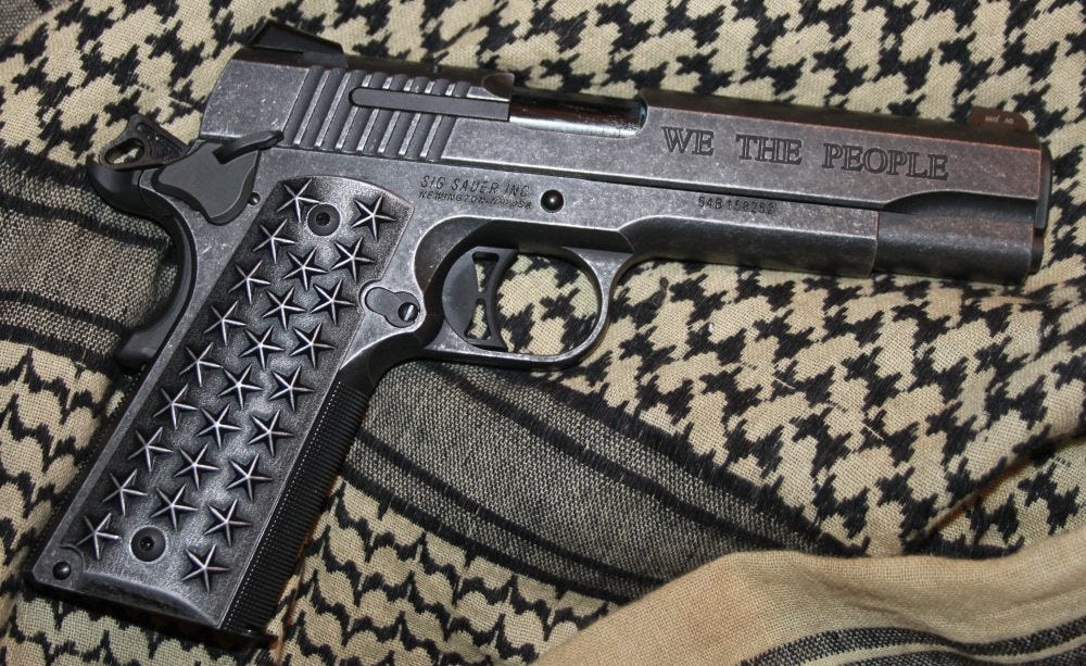We the People: SIG Sauer 1911 and M400 Carbine - SWAT Survival | Weapons |  Tactics