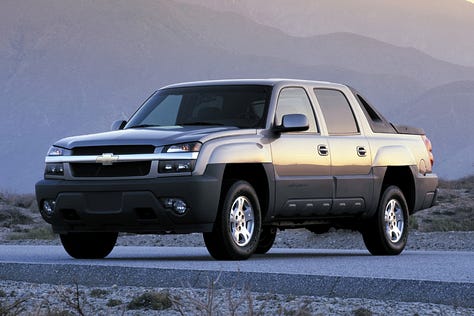 Chevrolet Avalanche | Photo: Chevrolet, Bring a Trailer