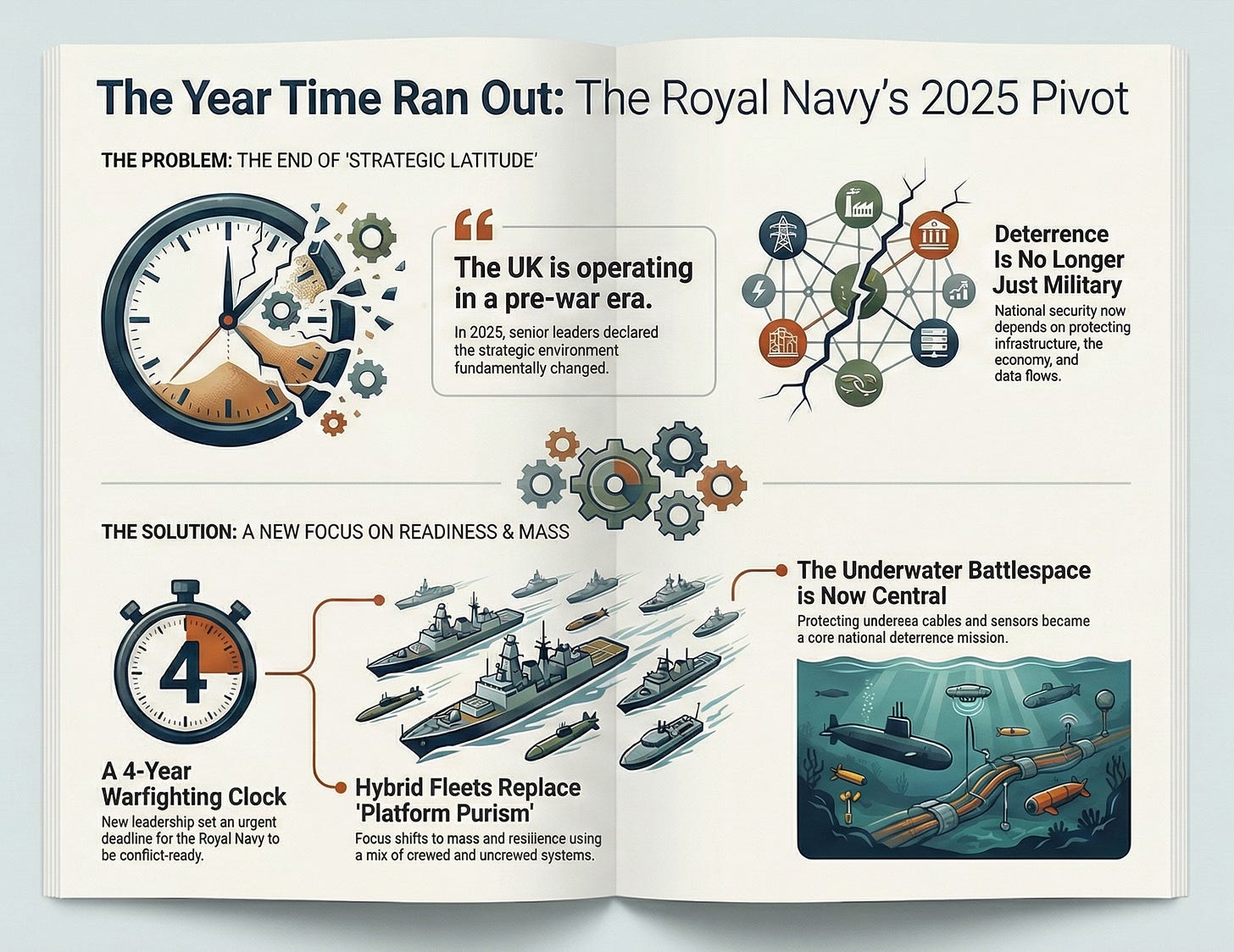Future Navy 2025 Infographic - Produced by Google Notebook LM