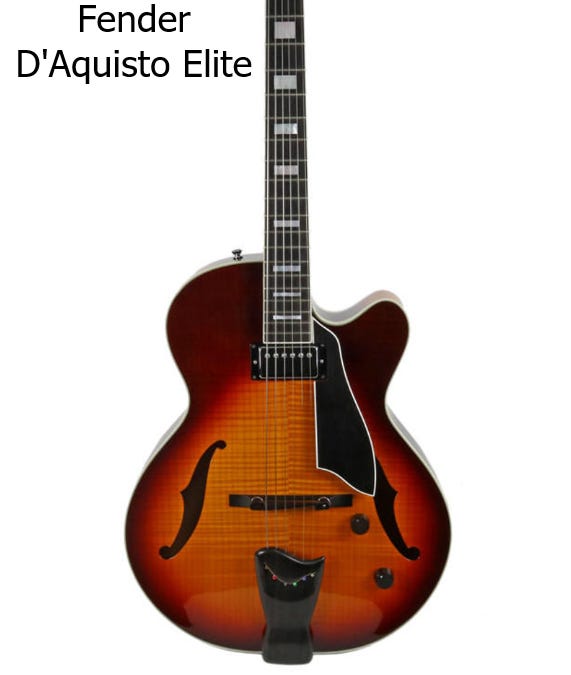 Fender D'Aquisto - by David Still - Guitar Gavel