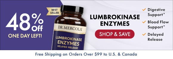 Get 48% Off on Lumbrokinase Enzymes