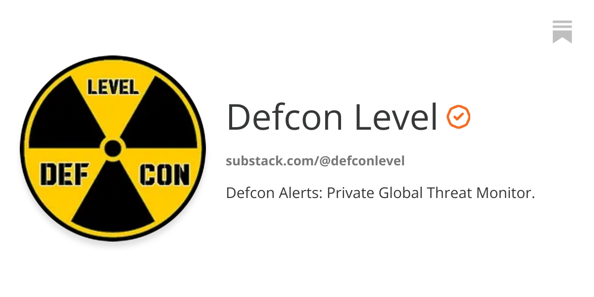 Defcon Level | Substack