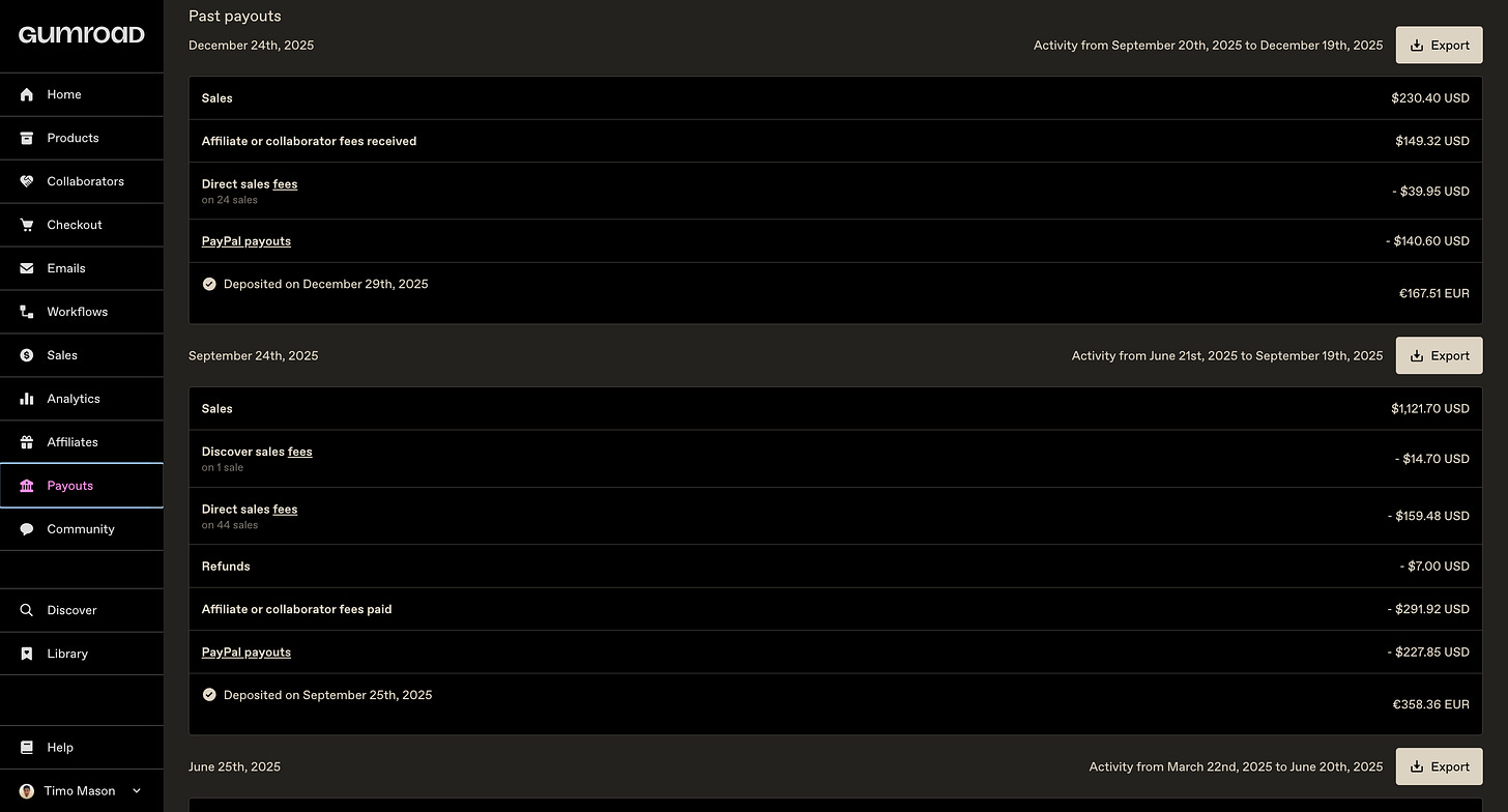 gumroad payouts gumroad payouts