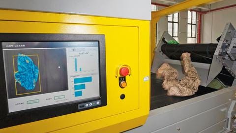 A AI powered machine can sort clothes faster than any human being!