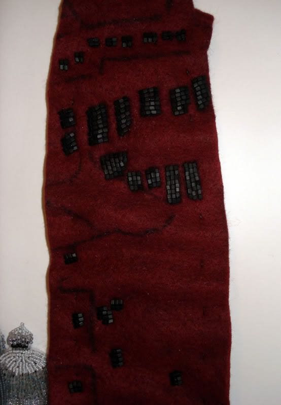 beaded beadwork Save Venice Italy St. Marks Square campanile erosion fiber art Basilica architecture bead embroidery blog relief painting beaded beadwork Save Venice Italy St. Marks Square campanile erosion fiber art Basilica architecture bead embroidery blog relief painting