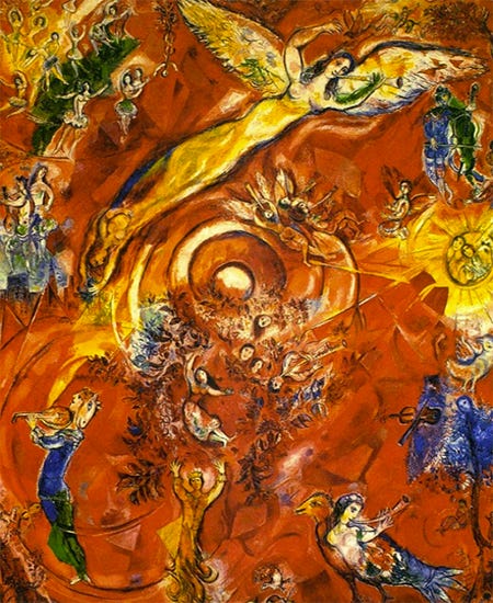 The Triumph of Music by Marc Chagall (fair use)