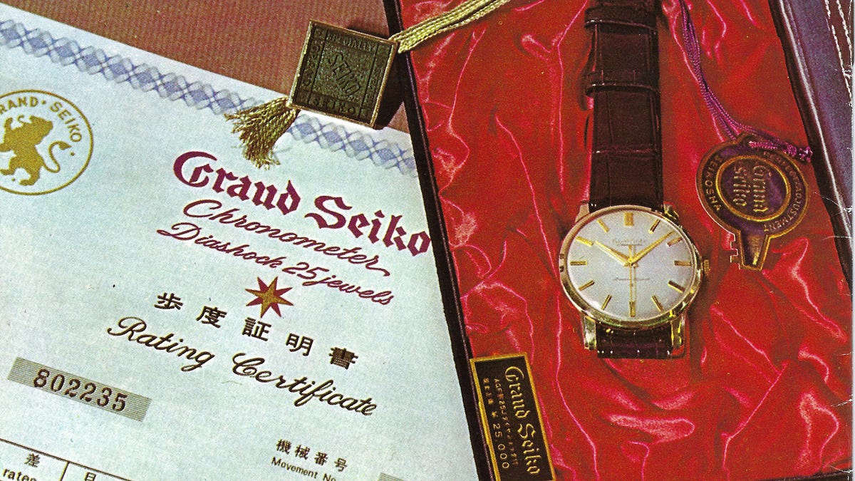 Seiko News March 1961 - Introducing Grand Seiko