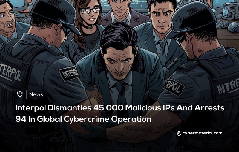 Interpol Disrupts Global Cybercrime Operations