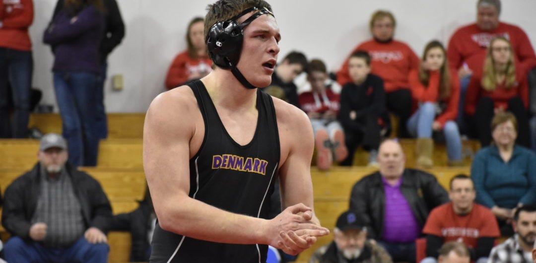 Denmark senior T.J. Weidman