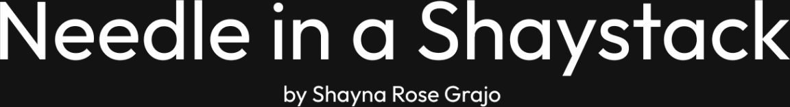 Needle in a Shaystack