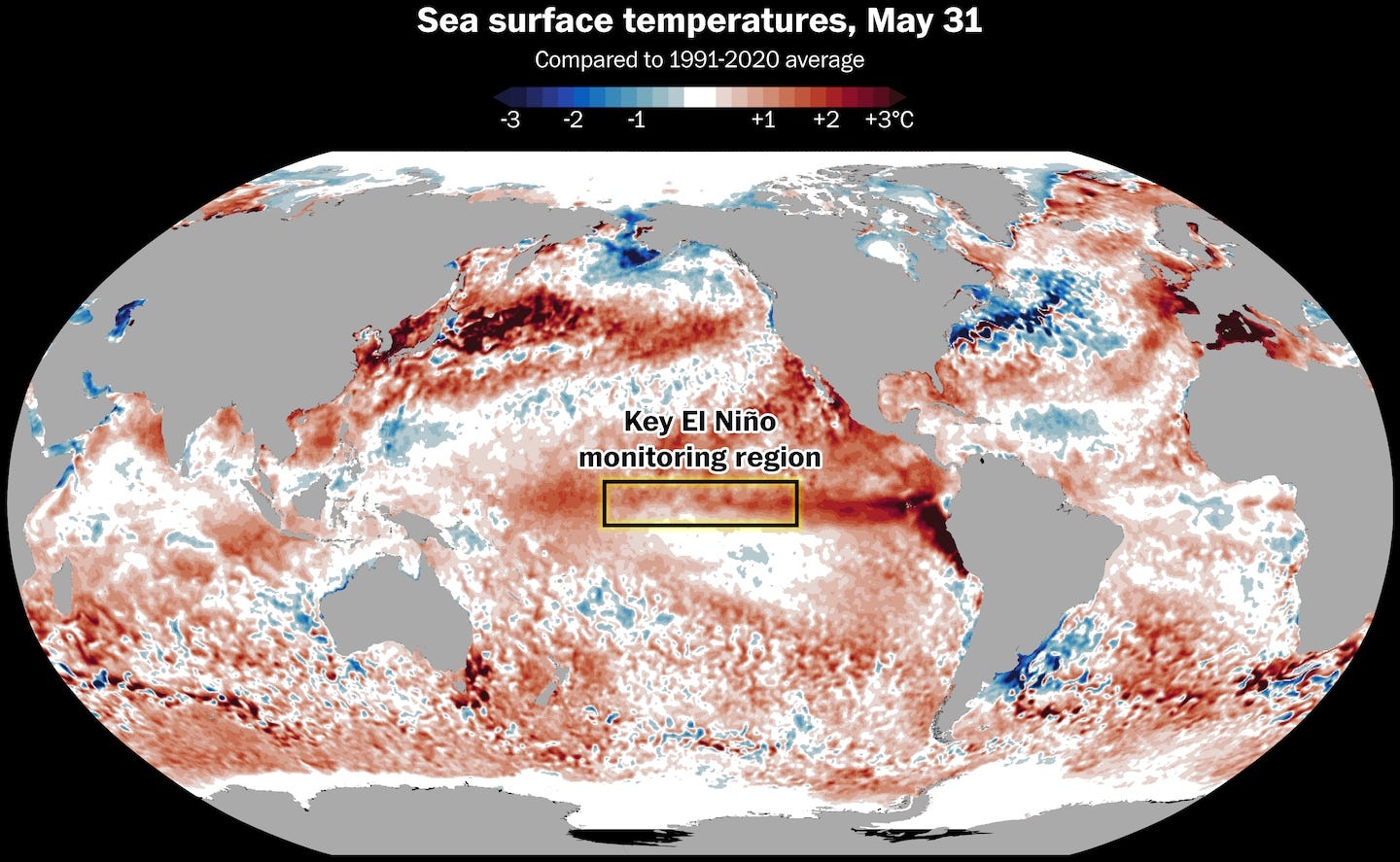 U.N. warns of potentially strong El Niño soon 'arriving on our doorstep' - The Washington Post U.N. warns of potentially strong El Niño soon 'arriving on our doorstep' - The Washington Post