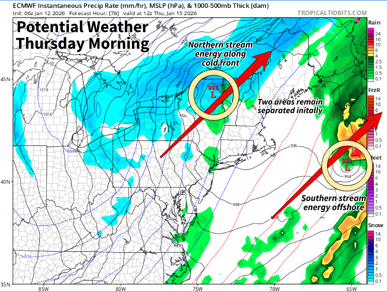 Breaking Down Upcoming Snow Chances for New England This Week