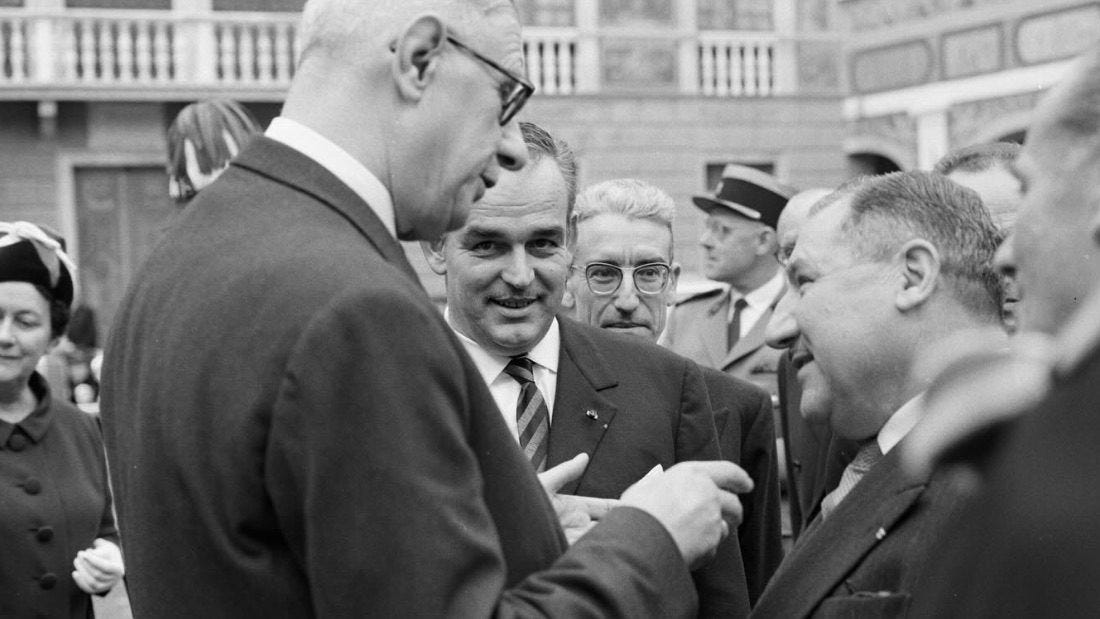 65 years ago today: when President de Gaulle came to Monaco 65 years ago today: when President de Gaulle came to Monaco