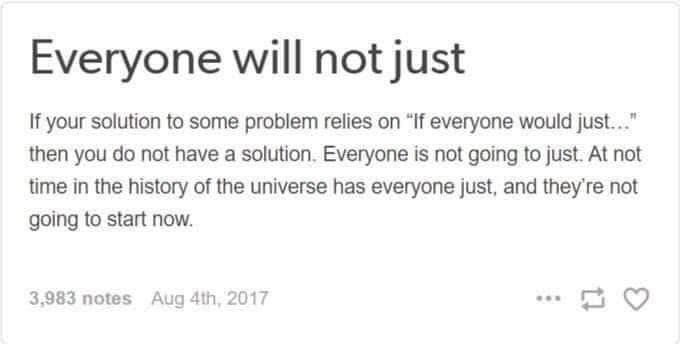 An important reminder to us all! | Alison Taylor | 29 comments
