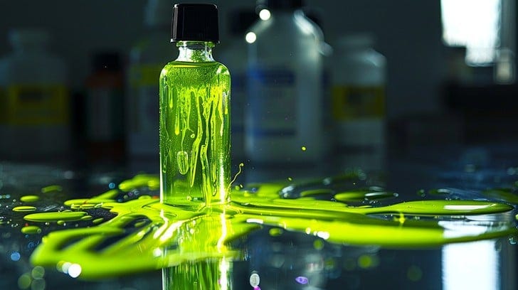 Free Neon Liquid Spill Image | Download at StockCake