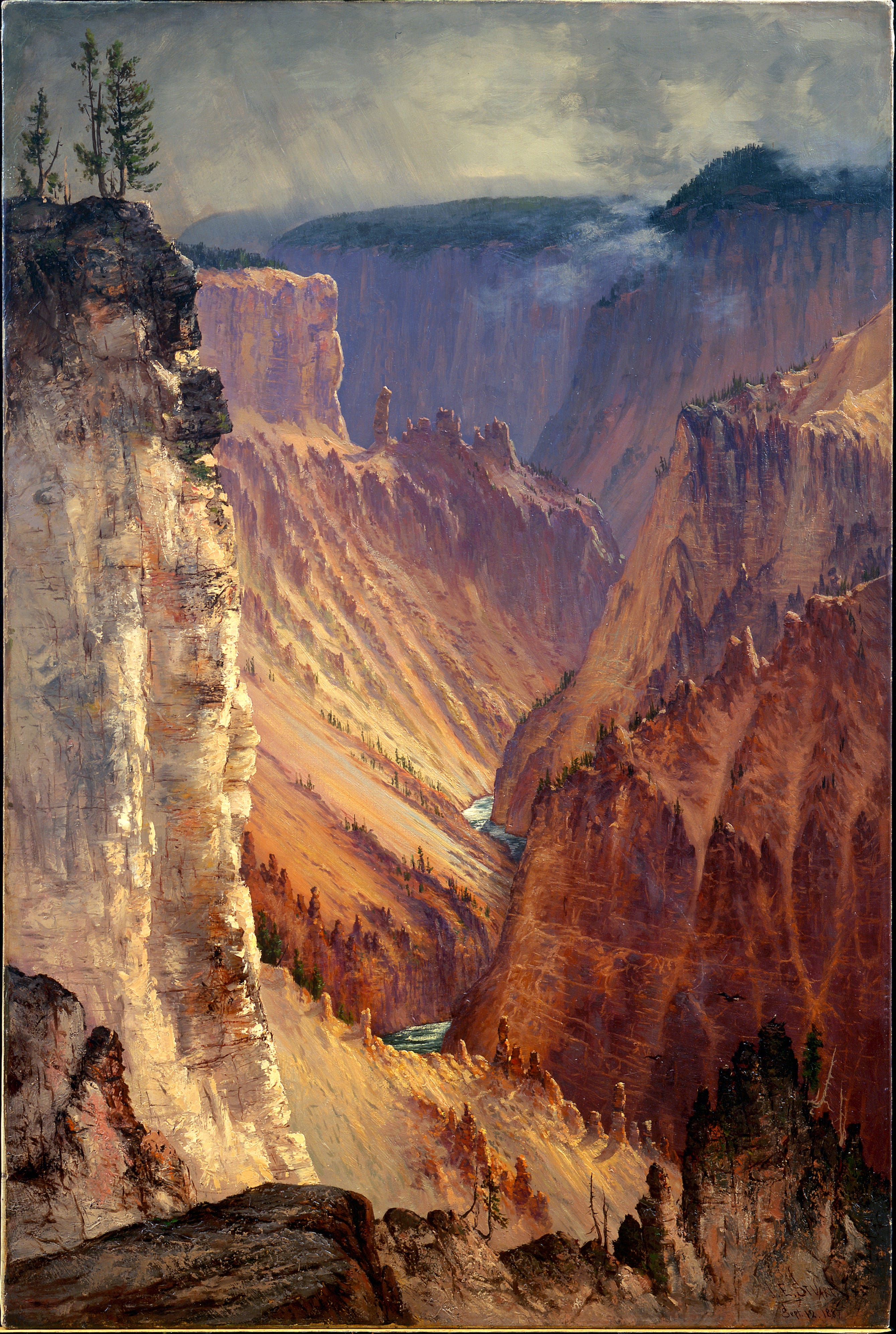 James Everett Stuart: Painter of 'Deftly Rendered Views of the West' - PART  TWO, image size:2680x3989