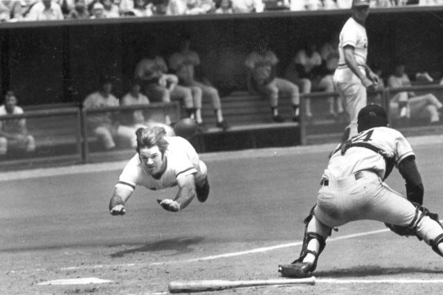 Charlie Hustle: as Rose sported red, he marched in Army green | Article | The United States Army