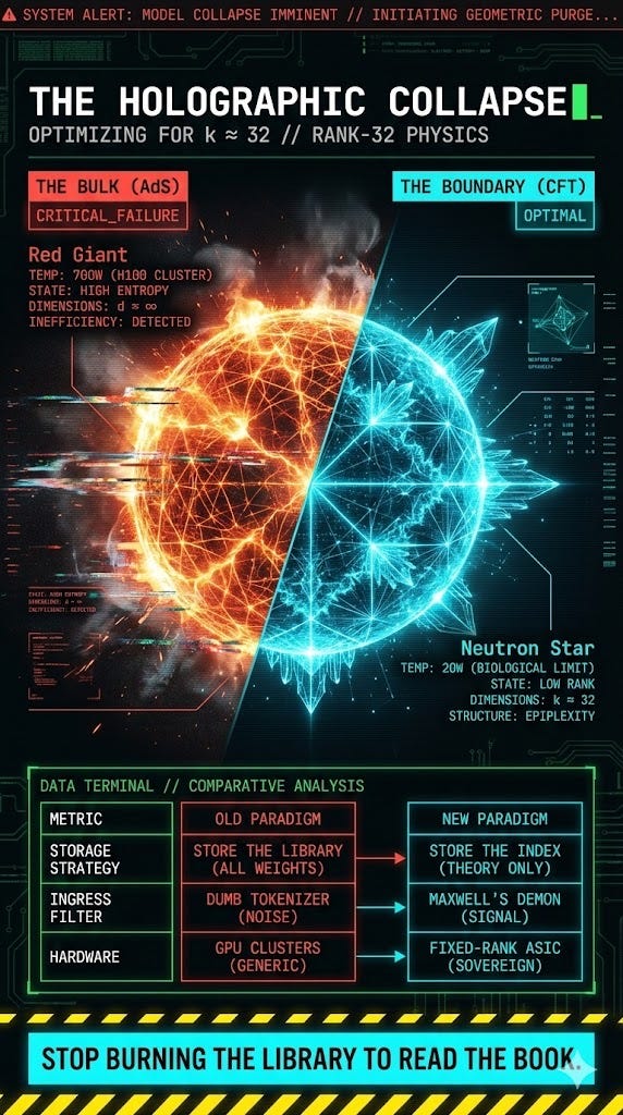 The Holographic Collapse