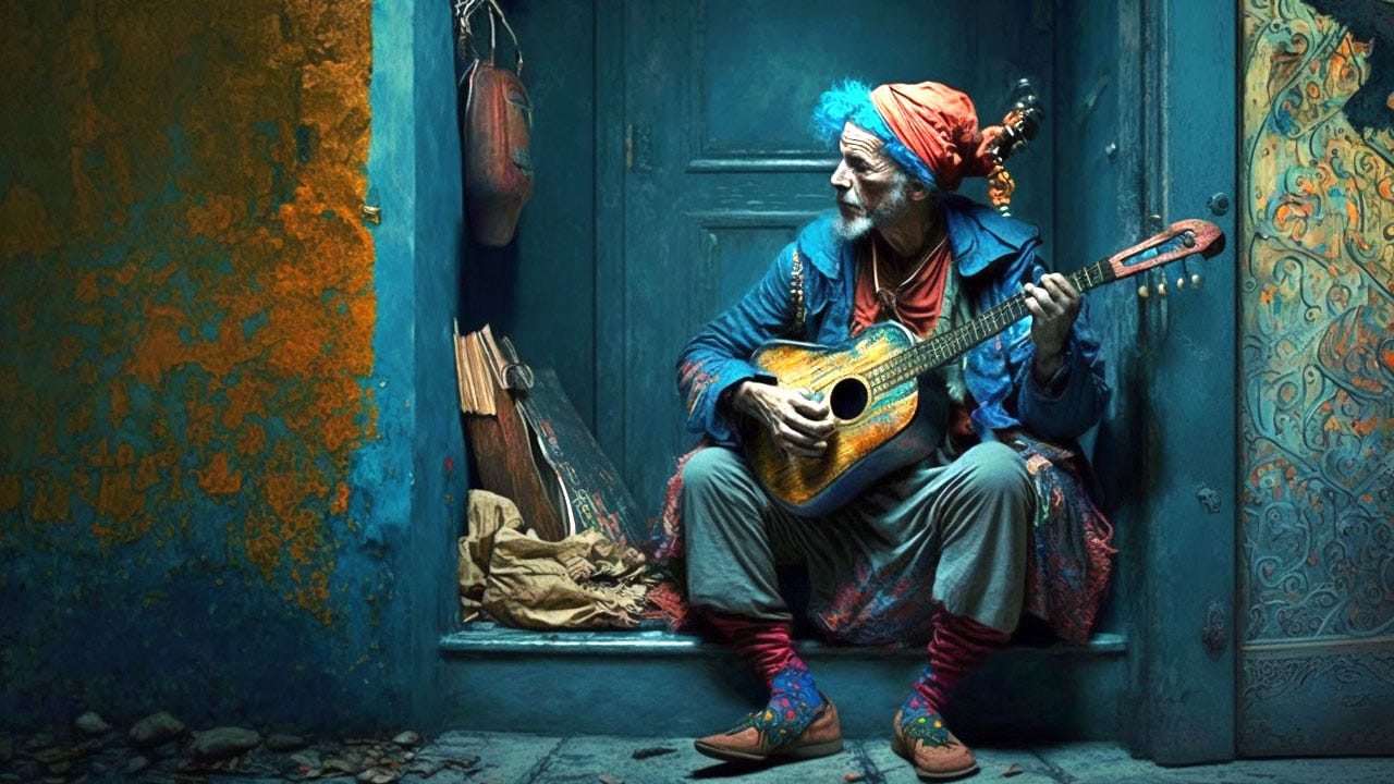 The Poet Who Sat By The Door The Poet Who Sat By The Door