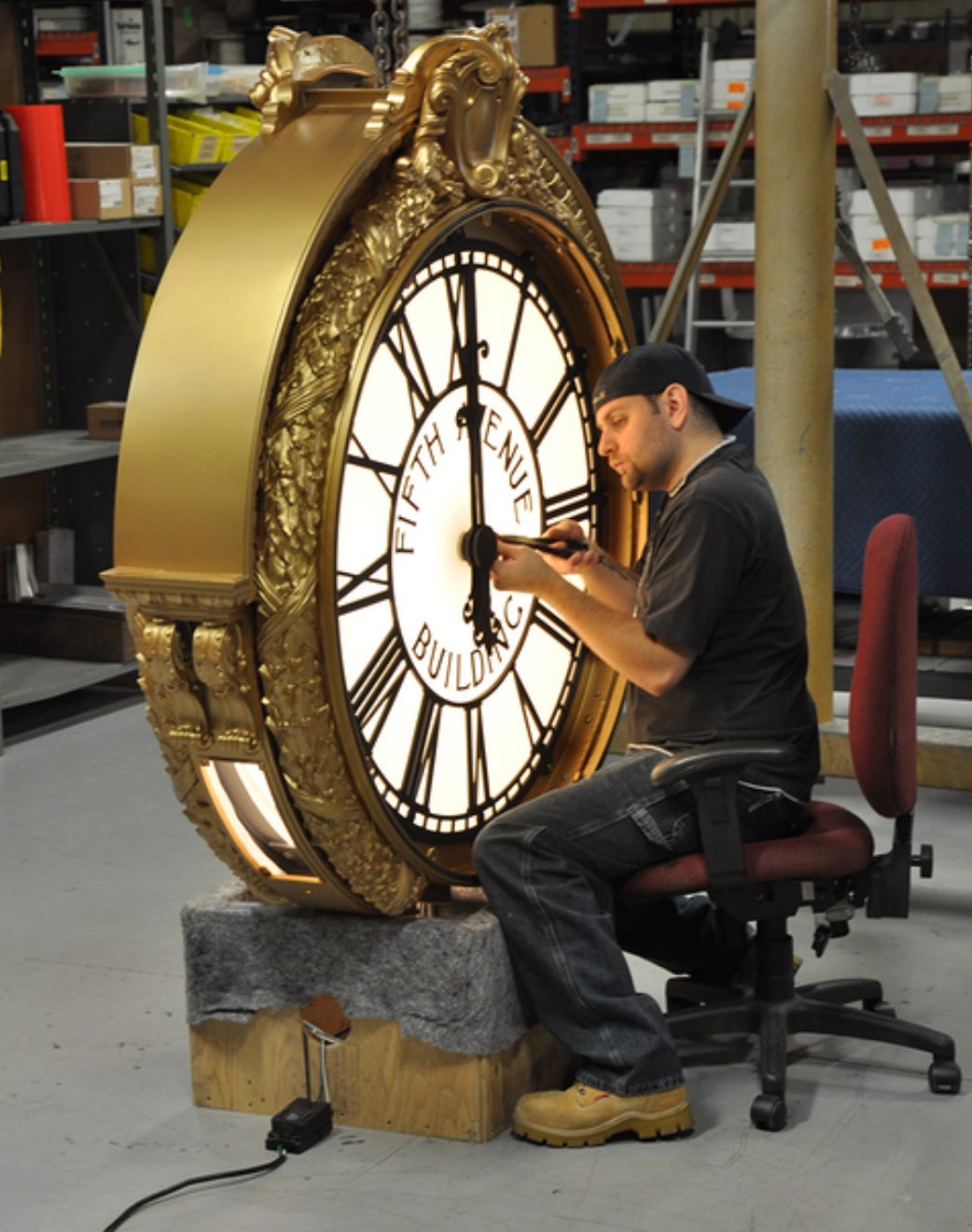 fifth avenue clock restoration fifth avenue clock restoration