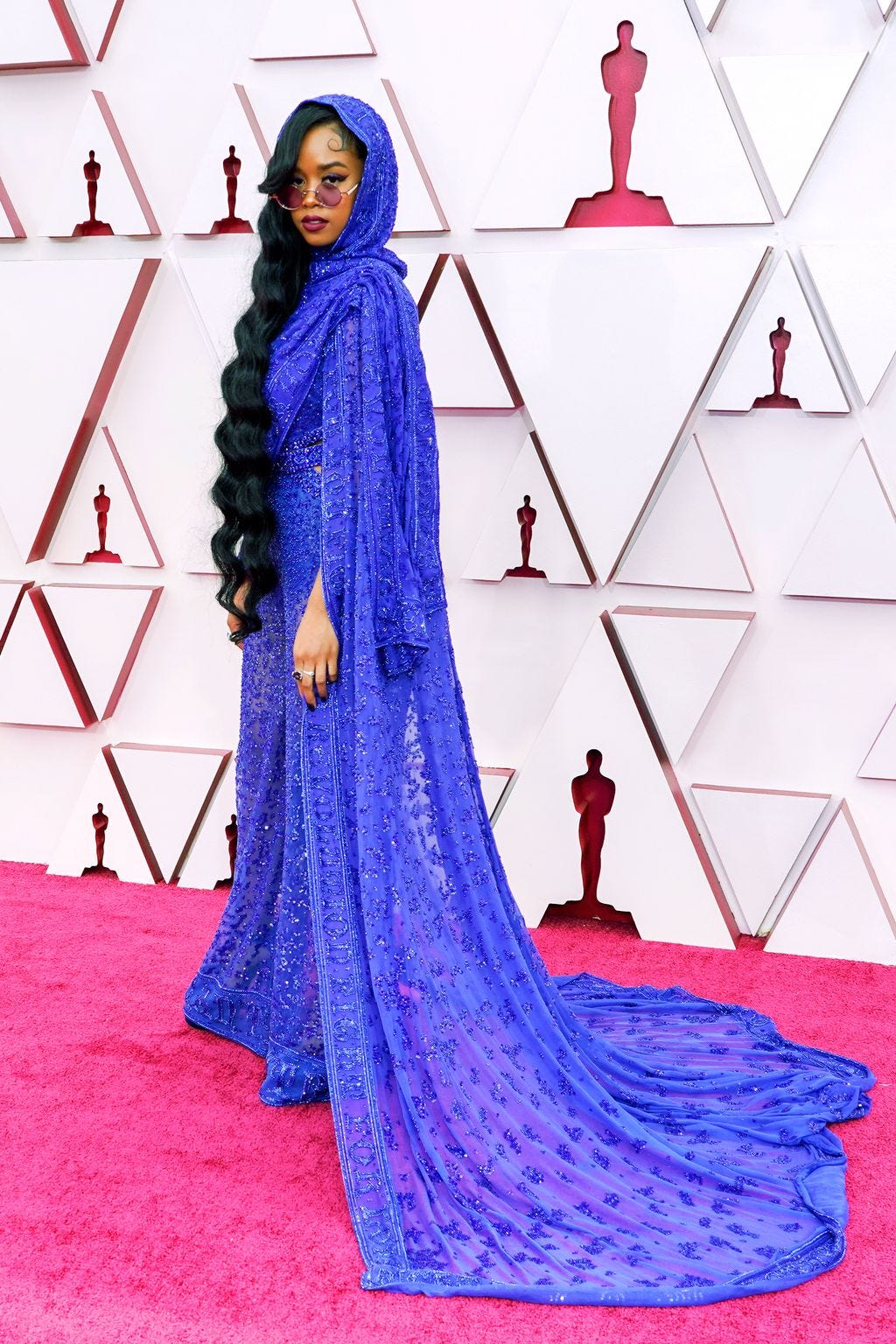Image may contain Clothing Apparel Fashion Premiere Human Person Red Carpet Red Carpet Premiere and Laura Harrier
