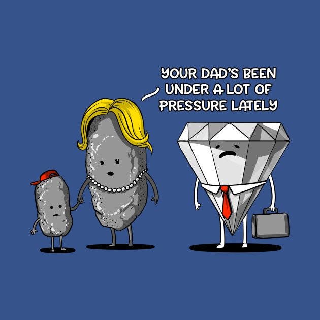 Funny Pun: Your Dad's Been Under A Lot Of Pressure Lately #funnypics #funnypictures #pun #funny ...